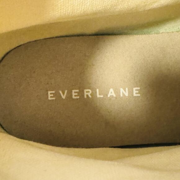 Everlane Shoes Womens 7 Off White High Top Organic Cotton Canvas Sneakers - Picture 11 of 13